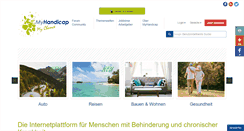 Desktop Screenshot of myhandicap.de